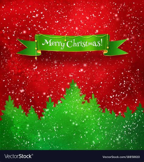 Red And Green Christmas Background