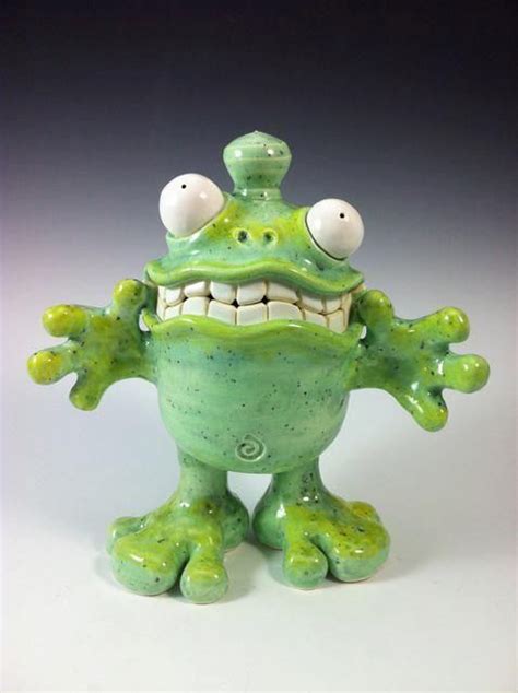 Pinch Pot Monsters Mcmurray Art Room Ceramics Projects Ceramic