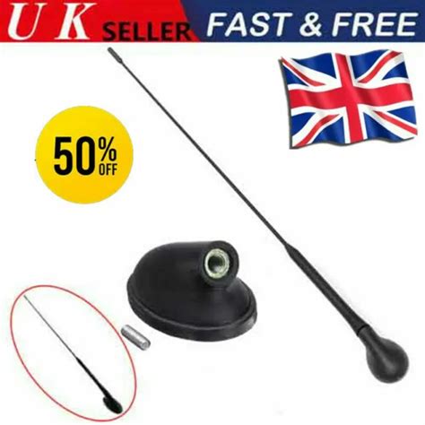 AERIAL ROD Antenna Base Roof For Ford Fiesta Focus Mondeo Ka Transit