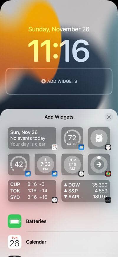 Adicione Widgets Tela De Bloqueio Do Iphone Guia Passo A Passo