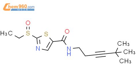 66302 39 4 5 Thiazolecarboxamide N 5 5 Dimethyl 3 Hexynyl 2