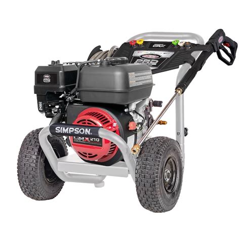 Simpson Pro Series 3500 Psi 25 Gpm Cold Water Gas Pressure Washer With 5 Spray Tips Ps61374 At