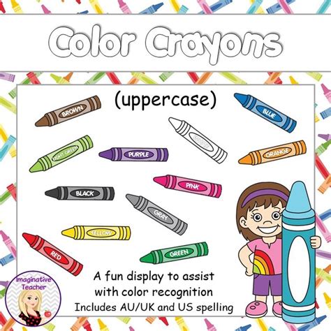 Color Crayons classroom display - uppercase | Color crayons, Classroom ...