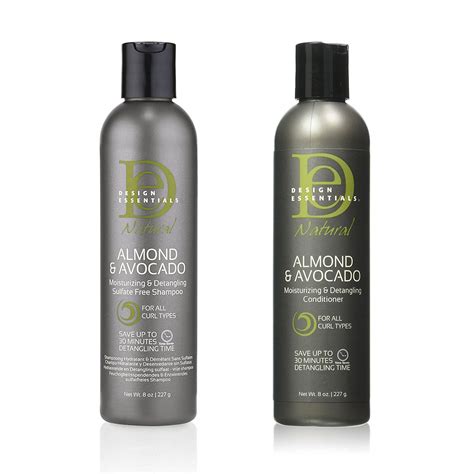 Design Essentials Hair Care Bundle With Almond And Avocado