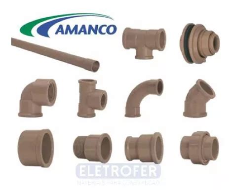 Conexões De Pvc Soldável Amanco Kit Com 325 Peças Frete Grátis