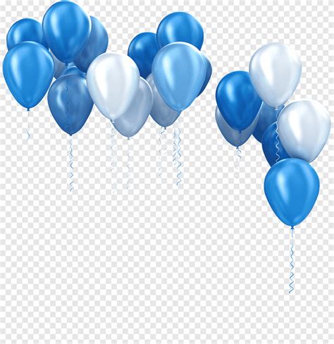 Recolectar 179 Images Globos Azules Png Viaterra Mx