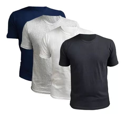 Pack De Remeras Hombre X12 Manga Corta Lisa Algodón Colores MercadoLibre