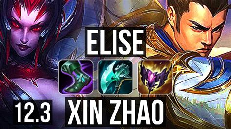 Elise Vs Xin Jng Legendary M Mastery Rank Elise