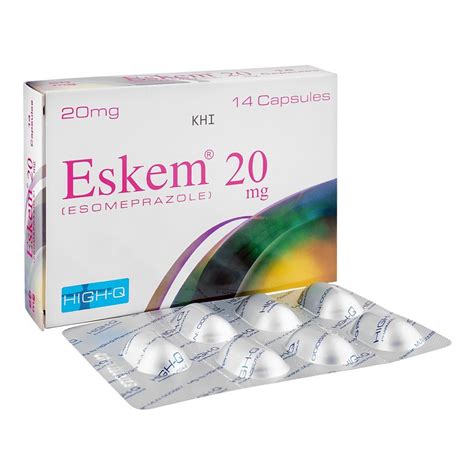 Buy High Q Pharmaceuticals Eskem Capsule Mg Pack Online At Best