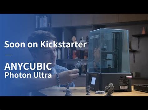 Anycubic Photon Ultra 3D Printer Launches On Kickstarter