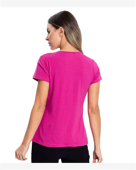 Riachuelo Blusa Feminina Cotton Leve B Sica Rovitex Rosa