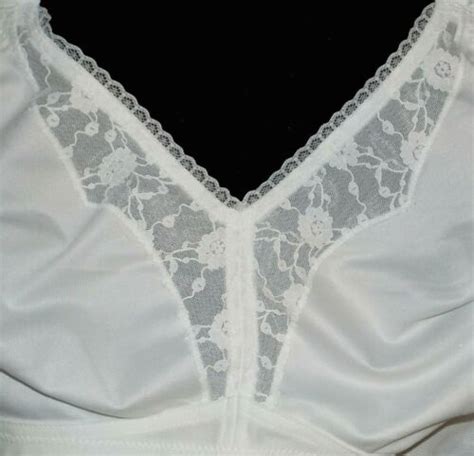 Bra Vintage Playtex Support Can Be Beautiful White 702 42c Ebay