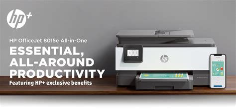 HP OfficeJet 8015e All-in-One Printer with 6 months of Instant Ink with HP PLUS Printers All-In ...