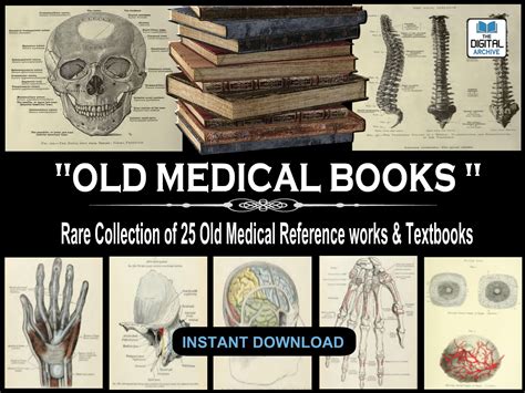 25 Old Medical Books Rare Illustrated Reference Works And Etsy