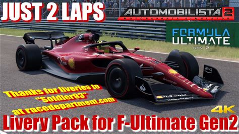 Automobilista 2 F1 2022 Skins Available At Racedepartment Now