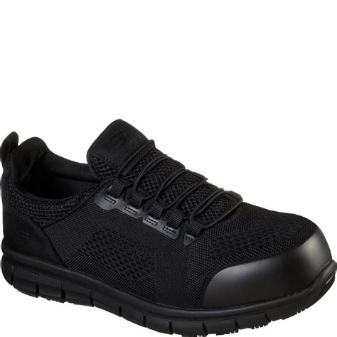 Skechers Mens Synergy Omat Safety Shoes Penningtons