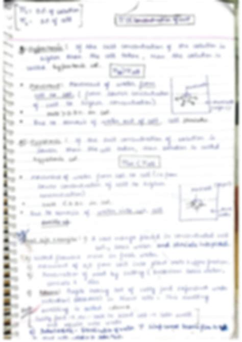 Solution Diffusion Osmosis Osmotic Pressure And Reverse Osmosis