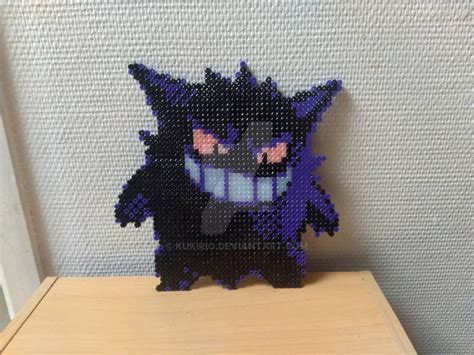 Sprite Gengar Ectoplasma In Perler Beads By Kukirio On Deviantart