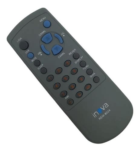 Kit 5 Controle Remoto Tv Sharp Tubo Rem 8024 Parcelamento Sem Juros