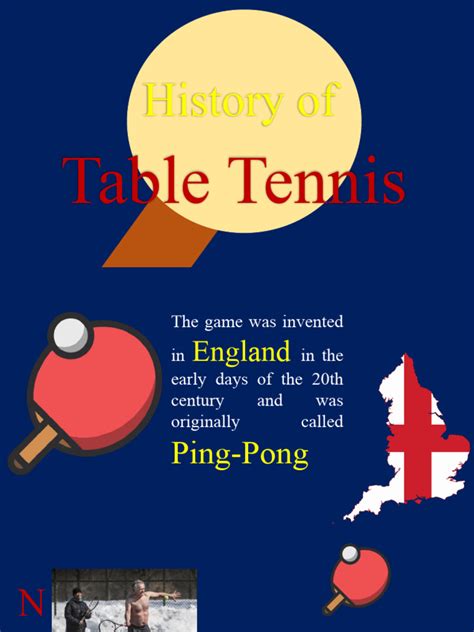 History Of Table Tennis Evolution Pdf