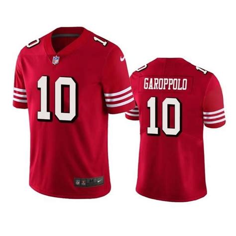 49ers Jimmy Garoppolo Scarl... | San francisco 49ers, 49ers, Jersey