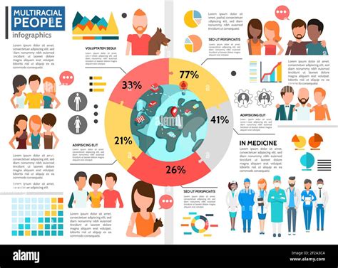 People Infographic Vector