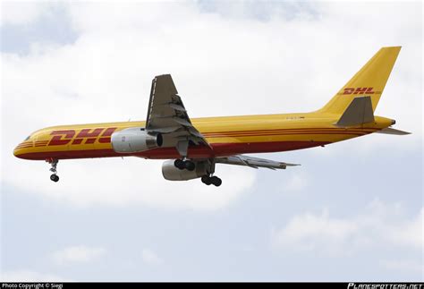 D ALEJ DHL Aviation Boeing 757 23APF Photo By Siegi ID 132371