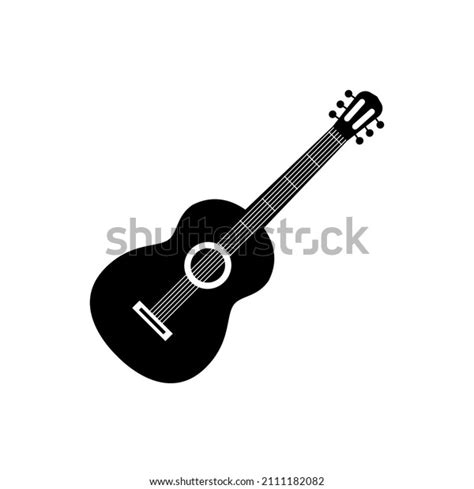 Acoustic Guitar Musical Instrument Flat Vector Stock Vector Royalty Free 2111182082 Shutterstock