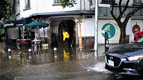 Activan Alerta Naranja Y Amarilla Por Lluvias Fuertes En CDMX MVS