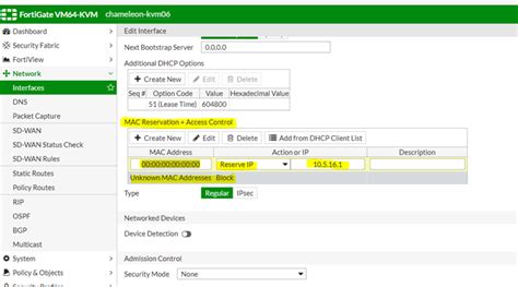 Technical Tip How To Control Dhcp User Via Mac Ad Fortinet Community