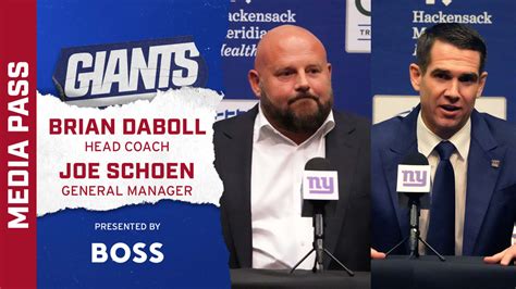 Gm Joe Schoen Coach Brian Daboll Discuss Cb Deonte Banks