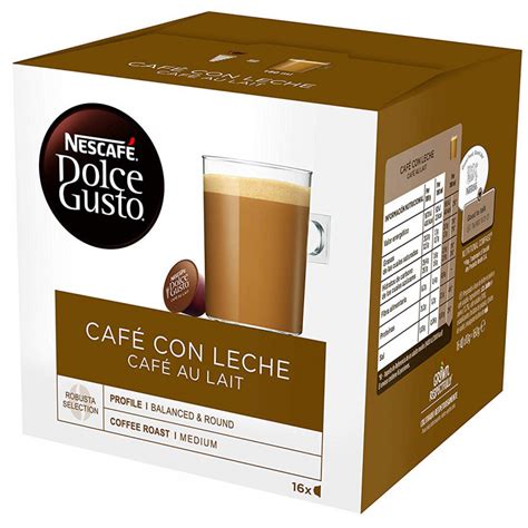 Capsulas Dolce Gusto Mercadona Cafe Con Leche Productos Recomendados