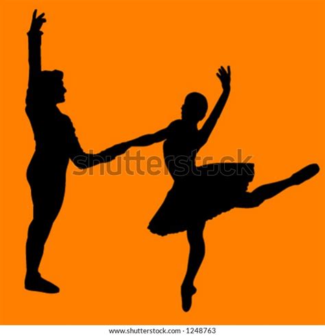 Ballet Dancers Stock Vector Royalty Free 1248763 Shutterstock