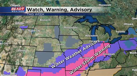 Winter Weather Advisory Issued For Wednesdays Snow