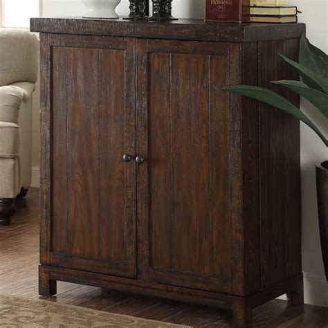 Tremper Solid Wood 2 Door Accent Cabinet Accent Doors Accent