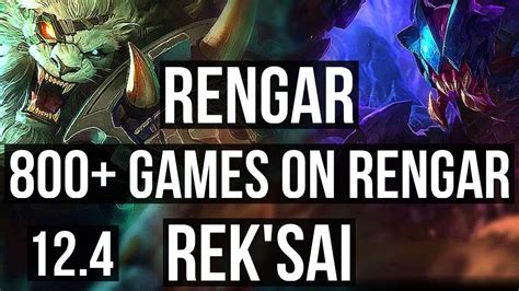 Rengar Vs Rek Sai Jng Legendary M Mastery Games