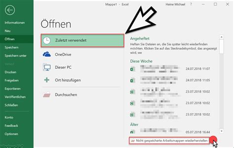 Excel Tempor Re Dateien Finden Tricks F R Das Jahr