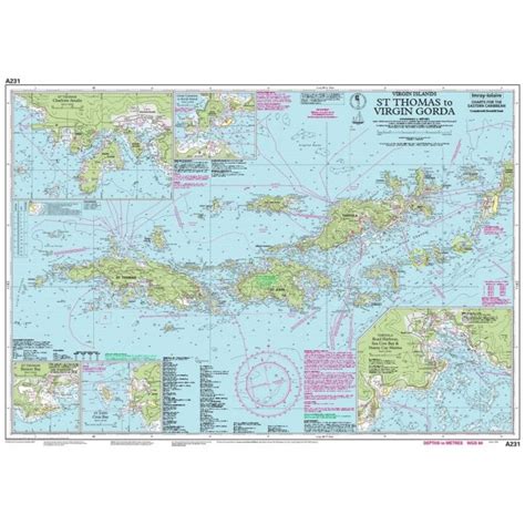 British Virgin Islands Nautical Charts