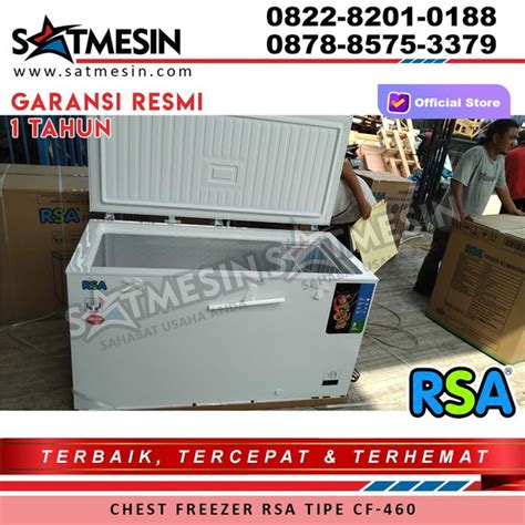 Jual RSA CF 460 CHEST FREEZER 450 LITER FREEZER BOX PEMBEKU MAKANAN Di