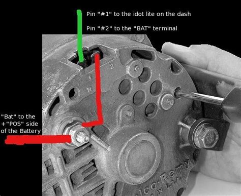 Delco Remy Alternator Terminal Identification