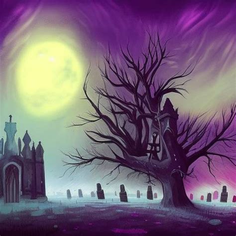 Premade Graveyard Background 1 by LadyValsArt1983 on DeviantArt