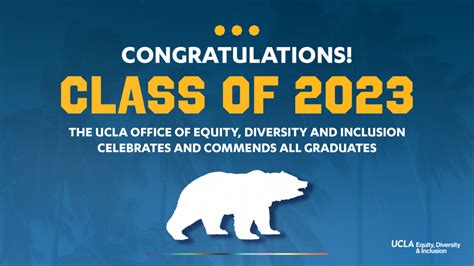 Congratulations, Class of 2023! - UCLA Equity, Diversity & Inclusion