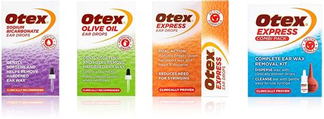 Otex Express Ear Drops Clinically Proven Ear Wax Removal Drops For Excessive Ebay