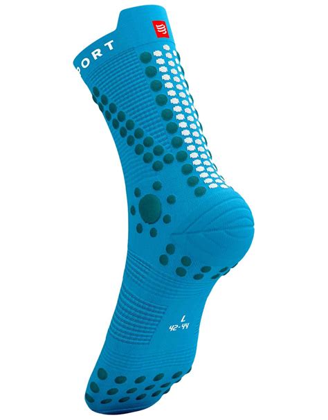 Compressport Pro Racing Socks V4 0 Trail Hawaiian Ocean Shaded Spruce