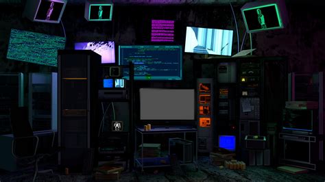 Hacker room by DJDokRuss on DeviantArt