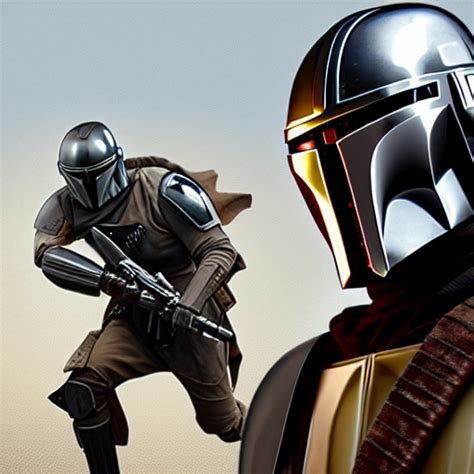 mandalorian clan style, 8k , realistic, fighting ultra 4k, star ...