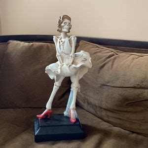 Holiday Marilyn Monroe Skeleton Figurine Halloween Poshmark