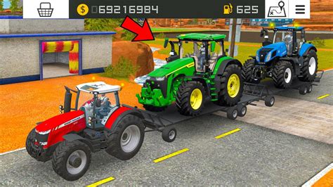 Massey Ferguson Vs John Deere Vs New Holland Tractor In Fs18 Fs18