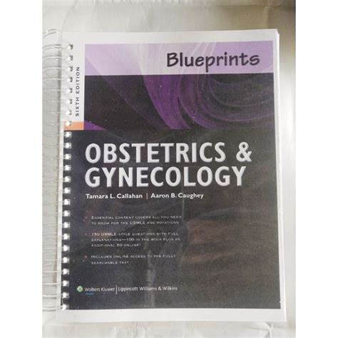 Blueprints Obstetrics And Gynecology 6th Edition Lazada Ph