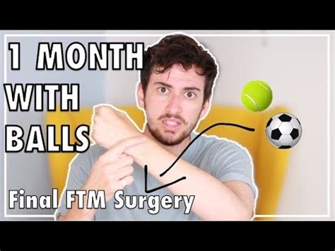 Ftm One Month Post Op Final Bottom Surgery Youtube